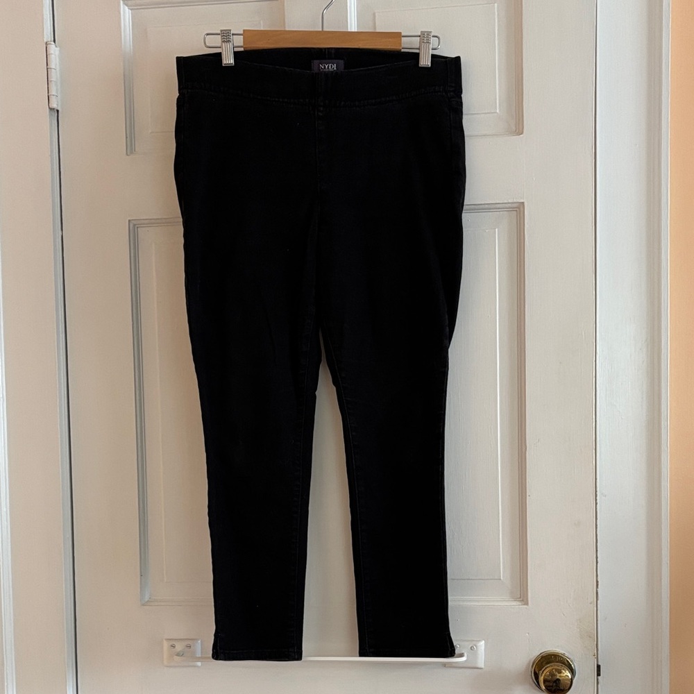 NYDJ Black Lift Tuck Pants